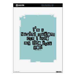 Nursing Student Life Back Yet? Skin For The iPad 2