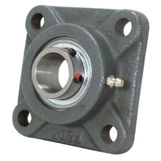 PRB 126 Standard Duty Four Bolt Flange Mounted Bearing 1/2 Bore, 2900 Lbs. Load Rating: Flange Block Bearings: Industrial & Scientific