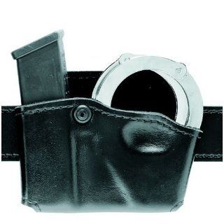 Safariland Open Top Magazine And Handcuff Pouch   Model 573   573 419 131 Sports & Outdoors
