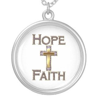 Cross Hope Faith Custom Jewelry