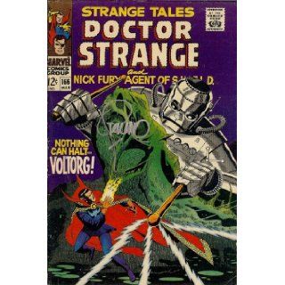 Autograph Strange Tales #166 VF Signed by Jim Steranko (Strange Tales Doctor Strange and Nick Fury, Agent of SHIELD): Jim Steranko, Stan Lee: Books