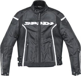 Spidi Sport S.R.L. Net GP Mesh Jacket , Apparel Material: Textile, Size: 3XL, Primary Color: Black, Gender: Mens/Unisex T131 026 3XL: Automotive