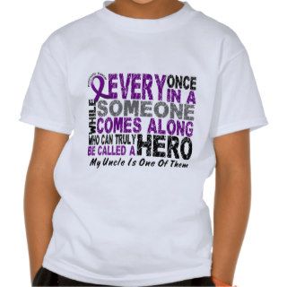 Pancreatic Cancer HERO COMES ALONG 1 Uncle Shirt