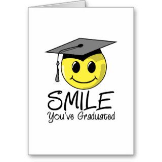 Smiley Graduation Cards