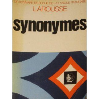 Dictionnaire Des Synonymes De La Langue Franaise: Michel De Toro (Sous la Dirction de) Ren Bailly (Author): 9782030293041: Books