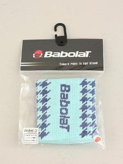 Babolat (Babolat) Reversible Wristband Light Blue Bab w173 lb : Sports Wristbands : Sports & Outdoors