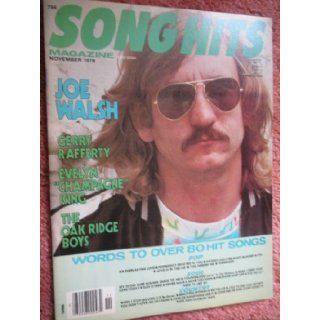 Song Hits Magazine November 1978 Joe Walsh (Song Hits Magazine, 42 153) William T Anderson Books