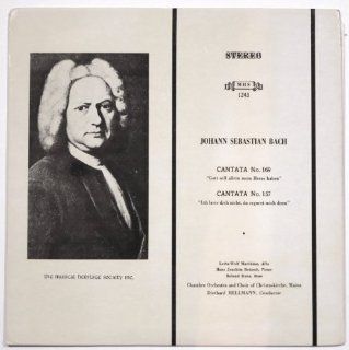 Johann Sebastian Bach: Cantata No. 169 / Cantata No. 157 / Chamber Orchestra and Choir of Christuskirche, Mainz, Diethard Hellman, Conductor: Music