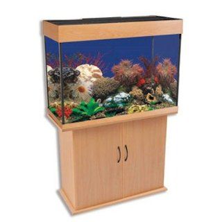 Penn Plax Delta Queen Rectangular Aquarium and Stand, 58 gallon : Pet Supplies