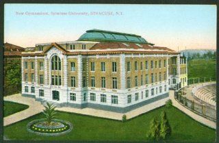 New Gymnasium Syracuse University NY postcard 191?: Entertainment Collectibles