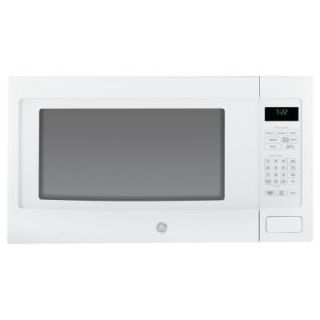 GE Profile 2.2 cu. ft. Countertop Microwave in White with Sensor Cooking PEB7226DFWW