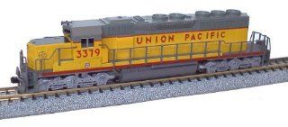 KATO N 176 4909 EMD SD40 2 Snoot Diesel, Union Pacific UP #3379 (N Scale) Toys & Games