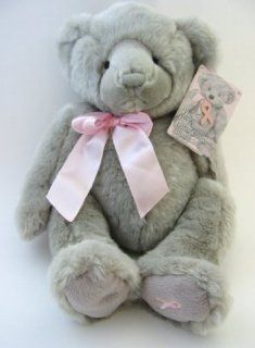 The Susan G. Komen 2003 Breast Cancer Foundation 15" Teddy Bear: Toys & Games