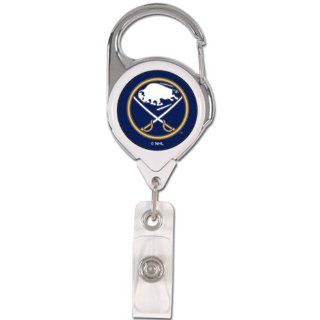 NHL Buffalo Sabres Premium Metal Badge Reel : Sports Fan Notepad Holders : Sports & Outdoors