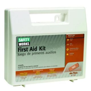 Safety Works 160 Piece First Aid Kit 10049585
