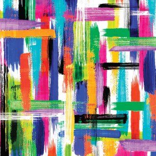 Jillson Roberts 208 Feet X 30 Inch 1/4 Ream Recycled Gift Wrap, Brush Strokes (B21725) : Multipurpose Paper : Office Products