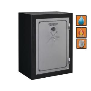 Stack On Total Defense 29 cu. ft. Fire/Waterproof Electronic Lock Safe with Door Storage TD 54 SB E S DS