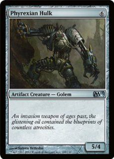 Magic: the Gathering   Phyrexian Hulk (209)   Magic 2013   Foil: Toys & Games