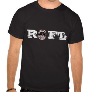 Big Laugh Mouth ROFL Rolling on the Floor Laughing Shirt