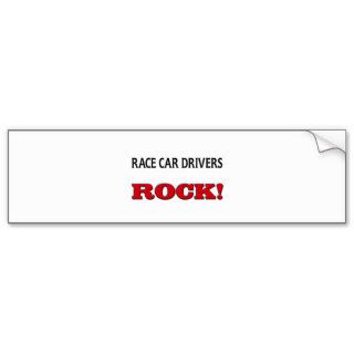 Race Car Drivers Rock Bumper Stickers