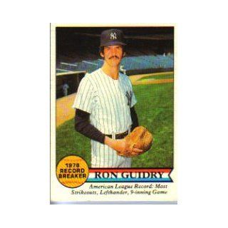 1979 Topps #202 Ron Guidry RB   NM MT: Sports Collectibles