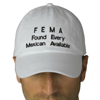 F E M AFound Every Mexican Available Embroidered Hats