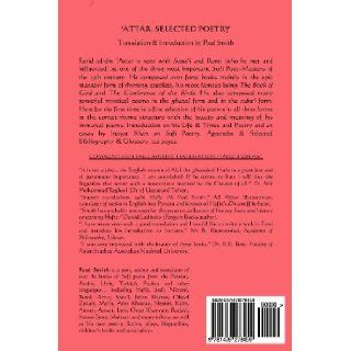 'Attar: Selected Poetry: Paul Smith: 9781479278459: Books