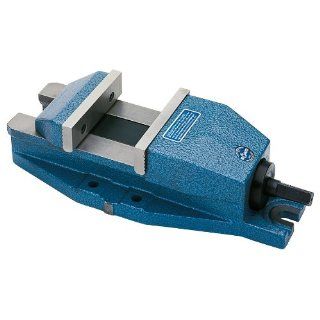 Rhm 14516 Type 721 UH Cast Metal Draw Down Machine Vise with SGN Normal Jaws and Hand Crank, 90mm Jaw Width, 283mm Length, Size 1: Bench Vise: Industrial & Scientific