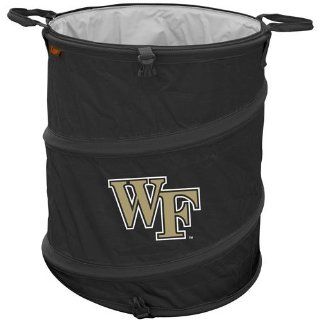 Logo Chair Wake Forest Demon Deacons NCAA Collapsible Trash Can LCC 236 35  Sports Fan Folding Chairs  Sports & Outdoors