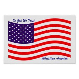 In God We Trust ~ Christian America Poster