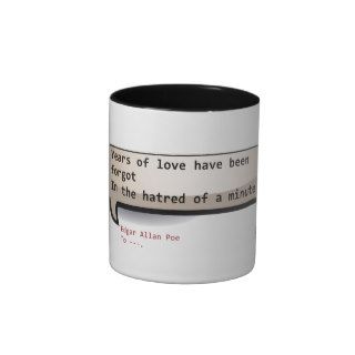 Edgar Allan Poe Years of love have been forgot Mug