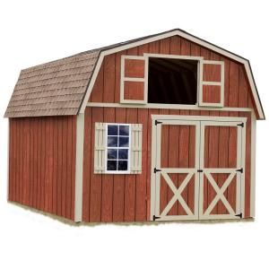 Best Barns Millcreek 12 ft. x 20 ft. Wood Storage Shed Kit with Floor millcreek_1220f