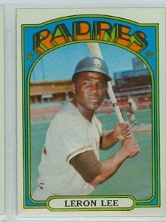 1972 Topps Baseball 238 Leron Lee Padres Near Mint Plus Sports Collectibles