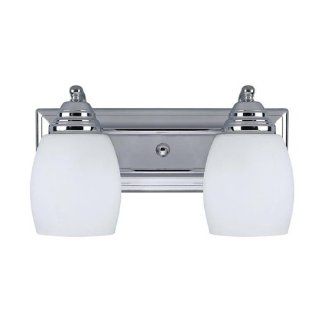 Canarm Griffin 2 Light Vanity Light Finish Chrome   Vanity Lighting Fixtures  