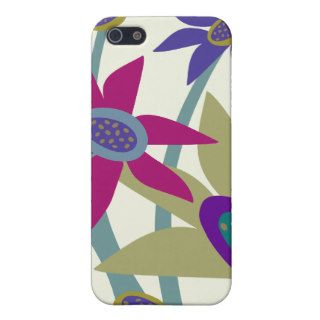 Bright Fun Flowers IiPhone 4 Case