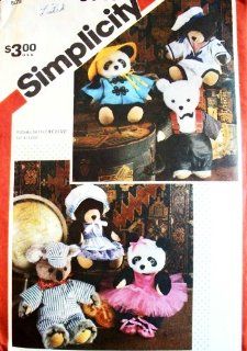 Simplicity 6143 242 sewing pattern makes teddy bear clothes: Everything Else