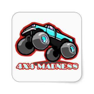 4x4 Madness: Off road Monster Truck Sticker