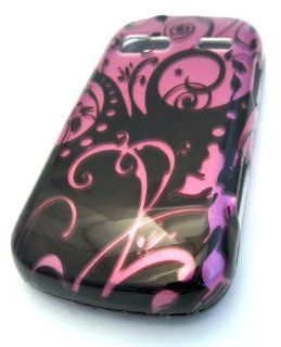 LG LN272 Rumor Reflex Pink Vine Abstract Cute Gloss 3D Case Skin Cover Accessory Protector: Cell Phones & Accessories