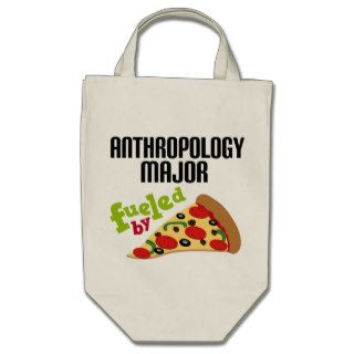 Anthropology Major Gift (Pizza) Canvas Bags