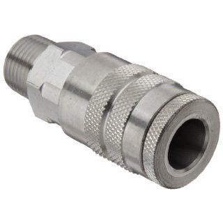 Dixon DC Series Stainless Steel 303 Air Chief Industrial Interchange Quick Connect Fitting, Coupling x NPT Male: Quick Connect Hose Fittings: Industrial & Scientific