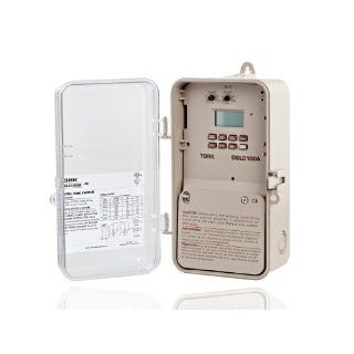 NSI Industries Tork DGLC100A NC Lighting Control with Photo/Override Input Control Time Switch, Noryl Indoor/Outdoor NEMA 3R with Clear Lexan Cover, 120 277 VAC 50/60 Hz Input Supply, DPDT Output Contact: Electronic Photo Detectors: Industrial & Scient