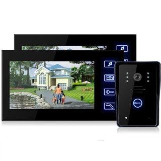 inercom (TM) 7 inch Wired Video Door Phone Doorbell Intercom System IR Camera Recording Function : Camera And Photography Products : Camera & Photo