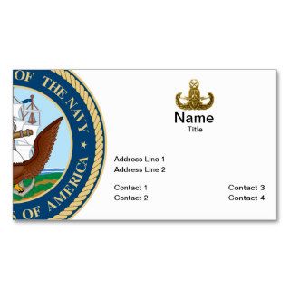 EOD Officer Business Card