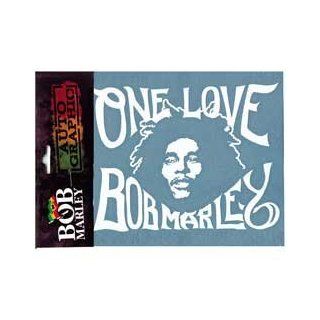 Bob Marley ONE LOVE Rub On Car Window Sticker Decal: Automotive