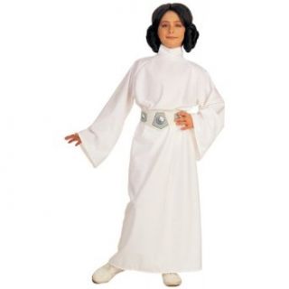 Kids Princess Leia Deluxe Costume Girls Medium Size 8 10 Toys & Games