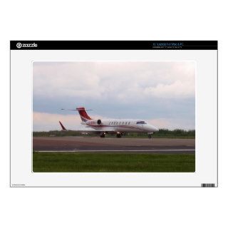 Bombardier Lear Jet 45XR Decal For 15" Laptop