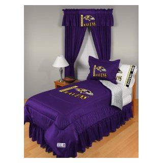 Baltimore Ravens Full Sheets : Sports Fan Bed Comforters : Sports & Outdoors
