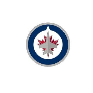 WINNIPEG JETS OFFICIAL 1"X1" NHL LAPEL PIN : Sports Related Pins : Sports & Outdoors