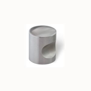 Siro Designs 1 in. Fine Brushed Stainless Steel Cabinet Knob HD 44 172