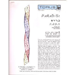 TORUS, The Journal of the Meru Foundation (This issue consists of an eleven page essay by Stan Tenen: "Paradise Pardes", Volume 3, Number 1, January 1997): Stan Tenen: Books